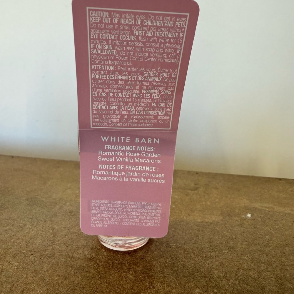 Bath & Body Works Parisian Pink Roses (Vanilla) Wallflower Refill Bulbs x3 - Picture 3 of 3
